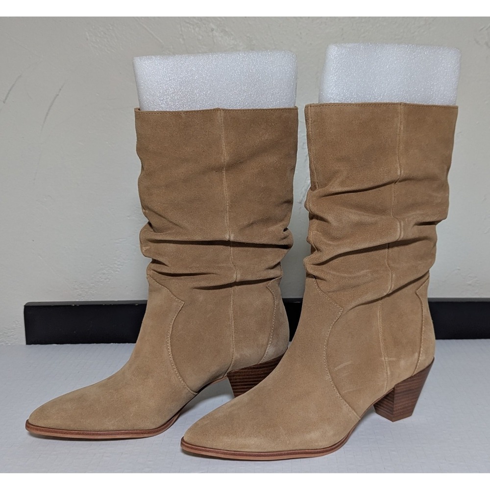 Vince Camuto Women's VC-Sensenny New Tortilla Verona Size 7.5M Slouch Boots NIB